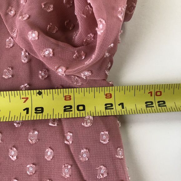 Band of Gypsies Blouse Women Blush Medium NWT - Picture 6 of 12